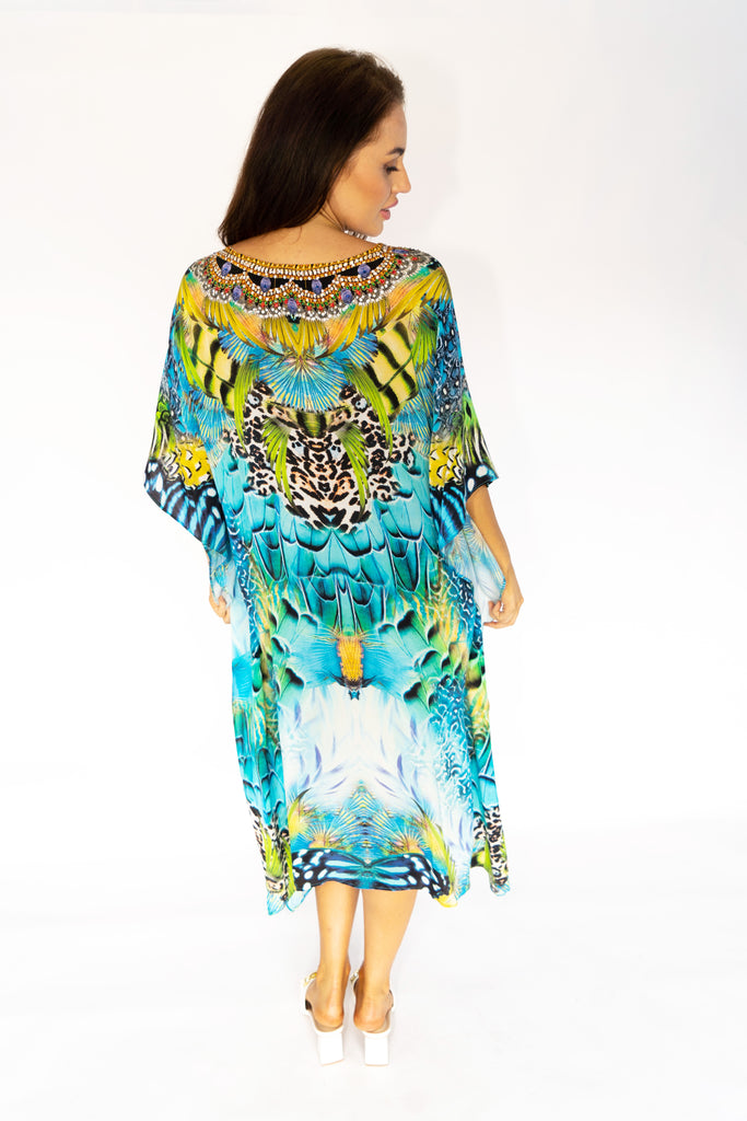 SEA ENCHANTMENT MID LENGTH KAFTAN