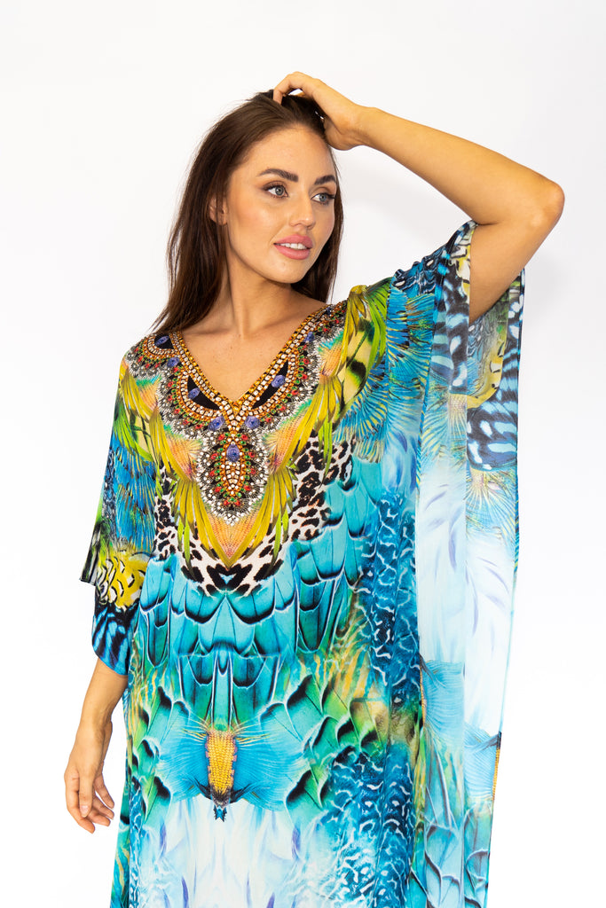 SEA ENCHANTMENT MID LENGTH KAFTAN