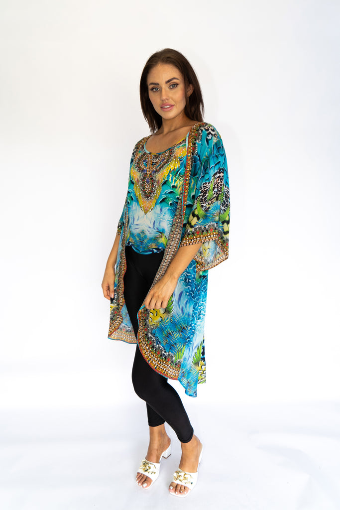 SEA ENCHANTMENT MID LENGTH KIMONO