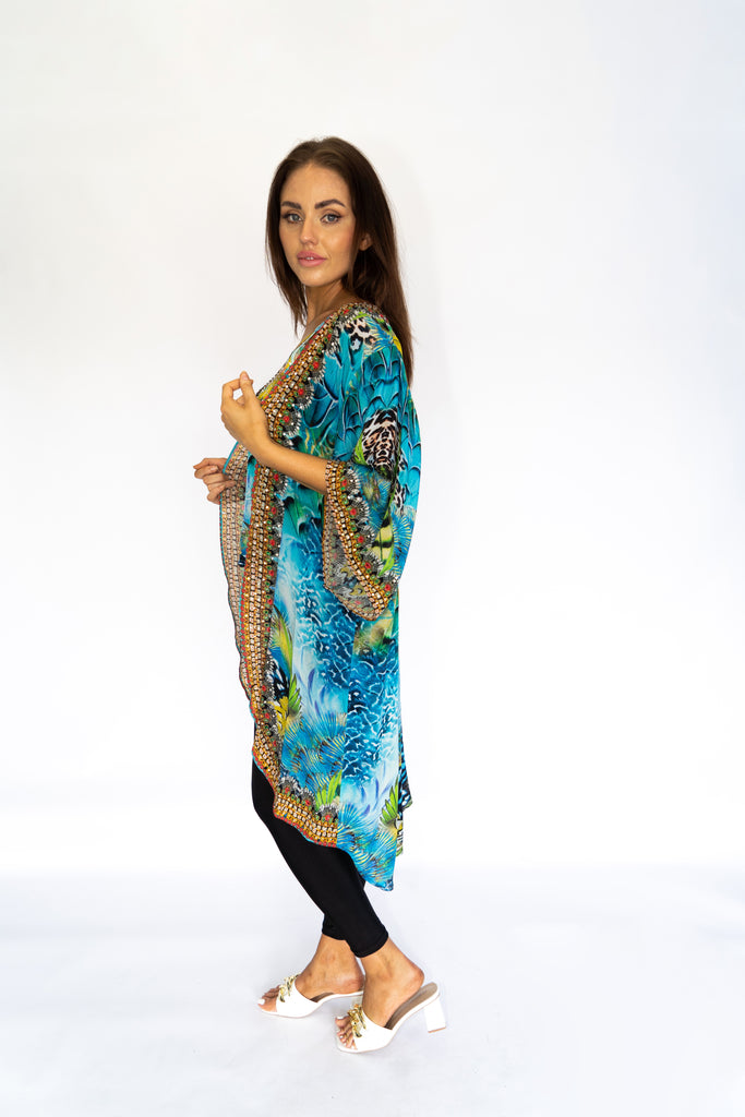 SEA ENCHANTMENT MID LENGTH KIMONO