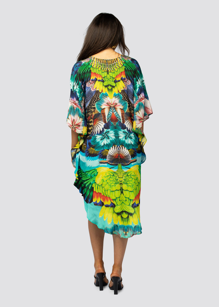 FEATHER FANTASY BUTTERFLY MID KAFTAN