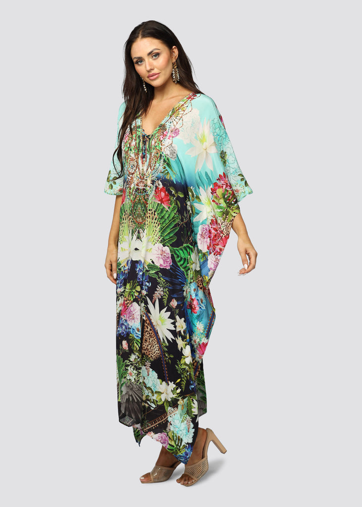 PUSHPAVALLI LONG KAFTAN