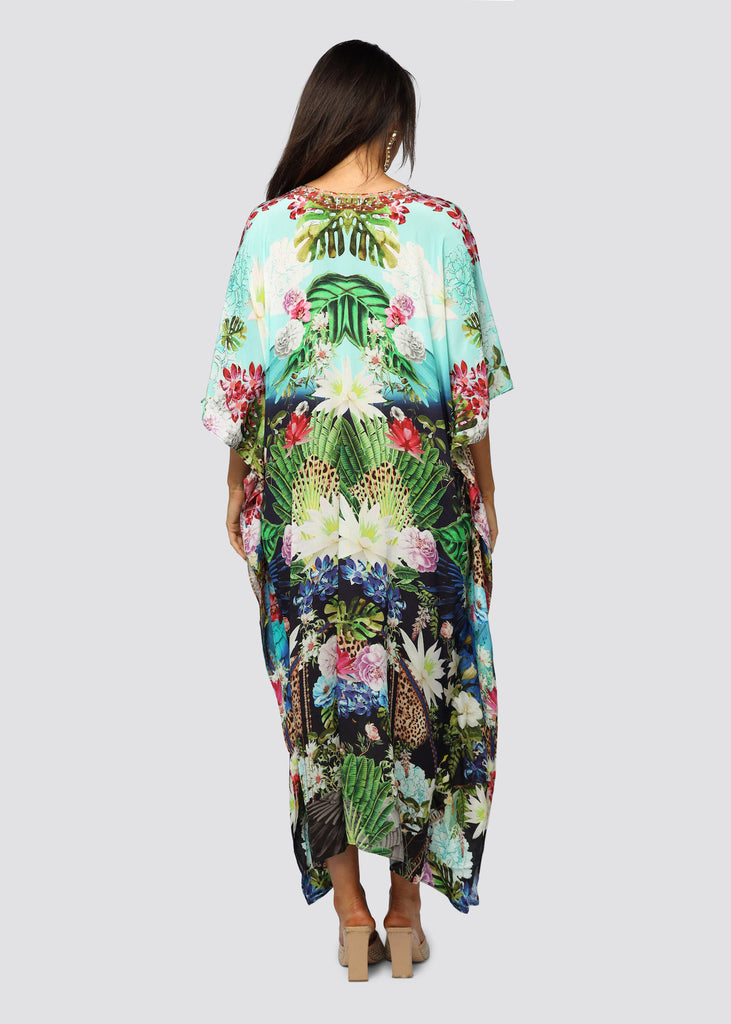 PUSHPAVALLI LONG KAFTAN