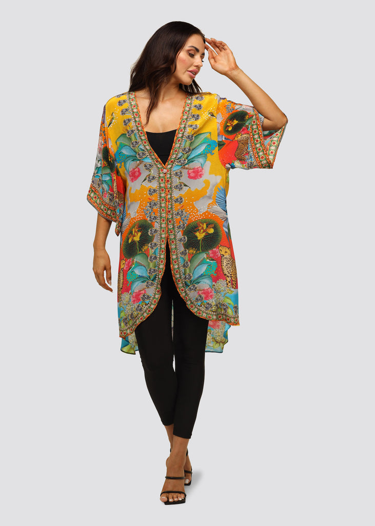 PITAMBARA MID LENGTH KIMONO